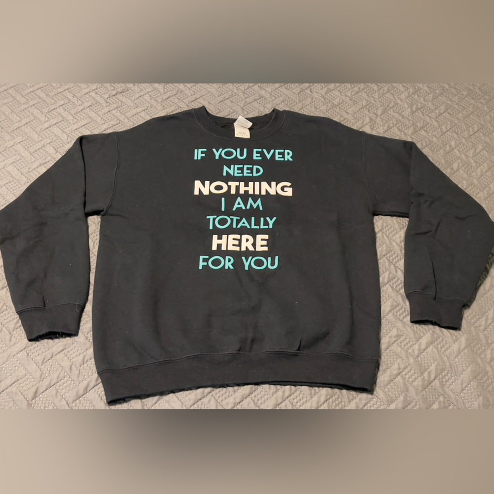 FUNNY GILDAN PULLOVER SWEATSHIRT - Picture 3 of 6